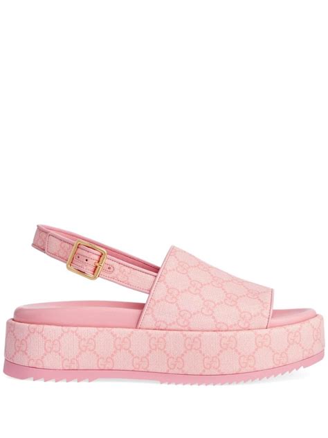 gucci pink platform sandals|gucci platform sandals nordstrom.